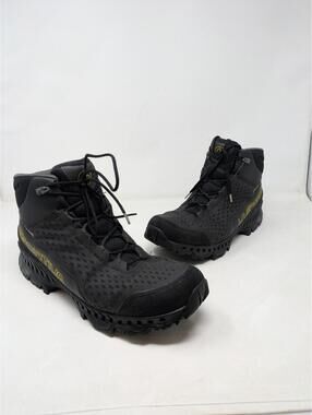 La Sportiva Stream Black GTX Hiking Boots Men's US 11.5 EUC Gore-Tex Waterproof